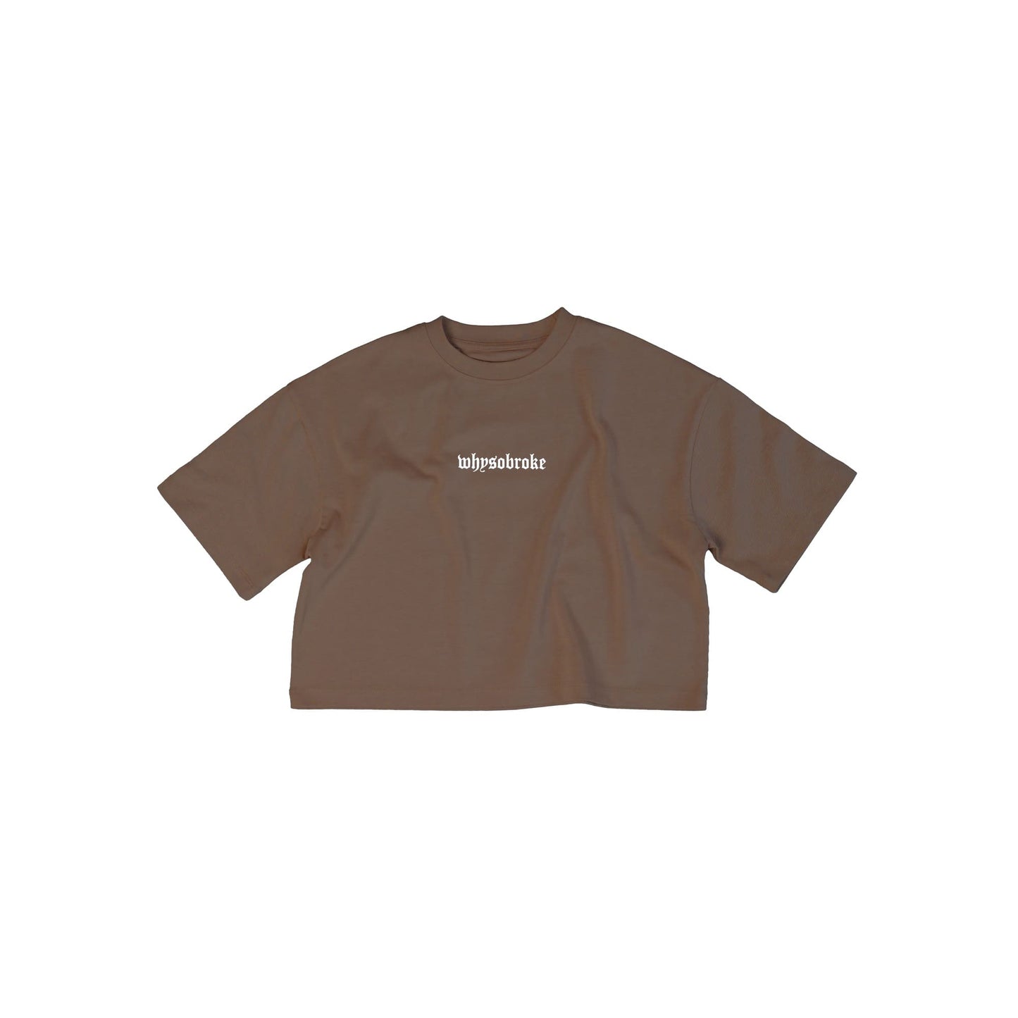 Carlito Brown Oversized Crop-Shirt