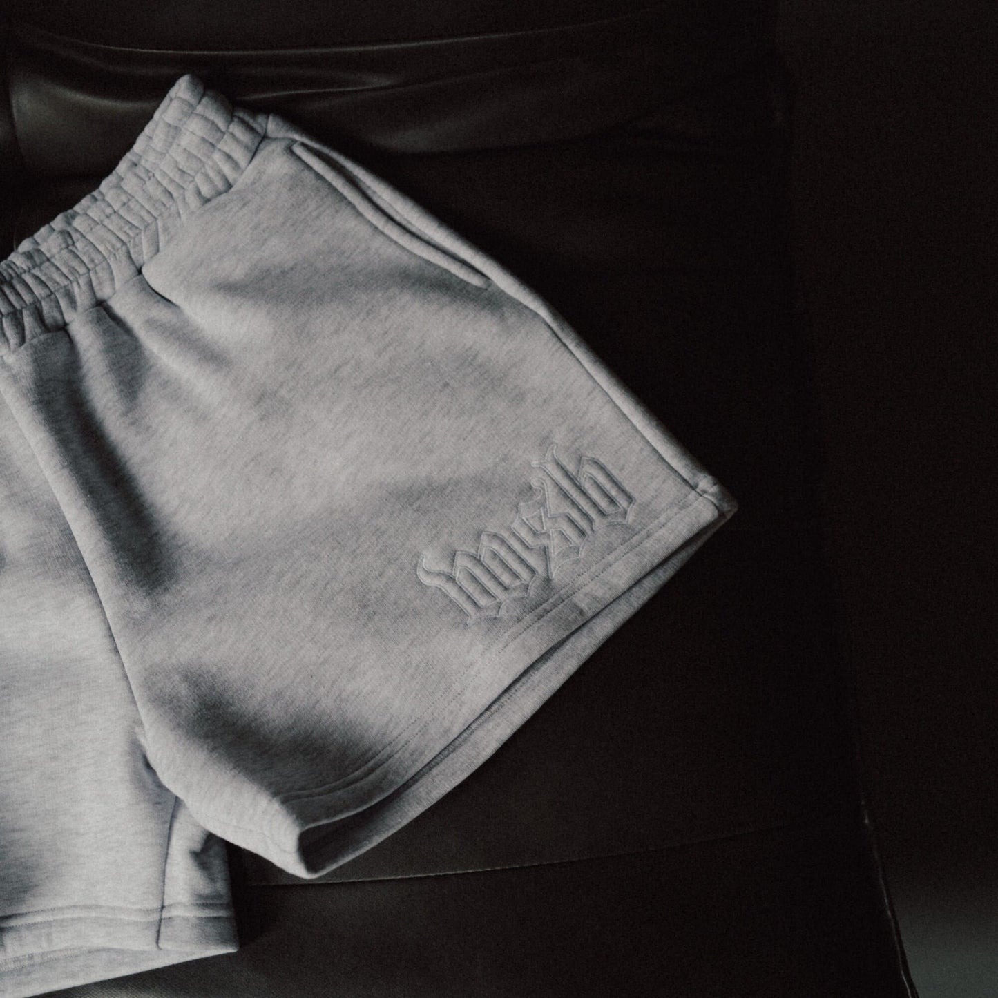Grey Melange Short