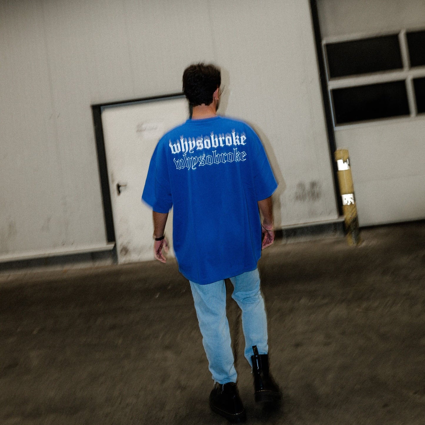 Reynoso Blue Oversized T-Shirt