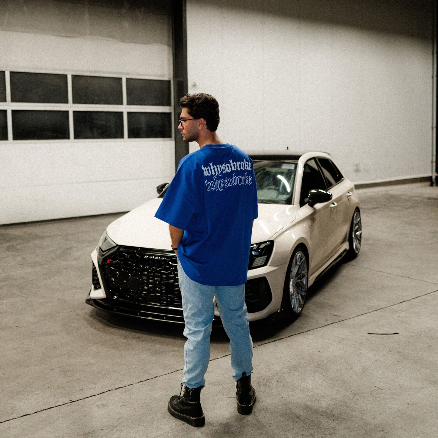 Reynoso Blue Oversized T-Shirt