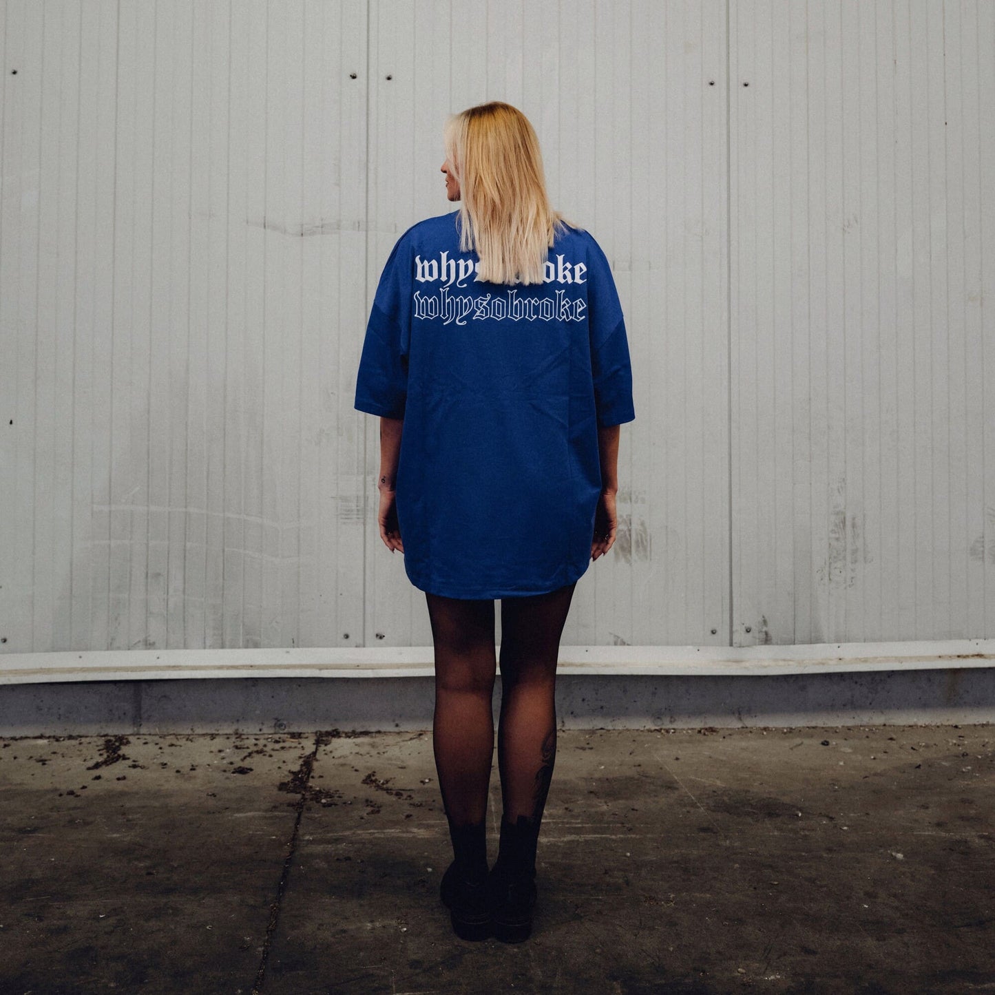 Reynoso Blue Oversized T-Shirt