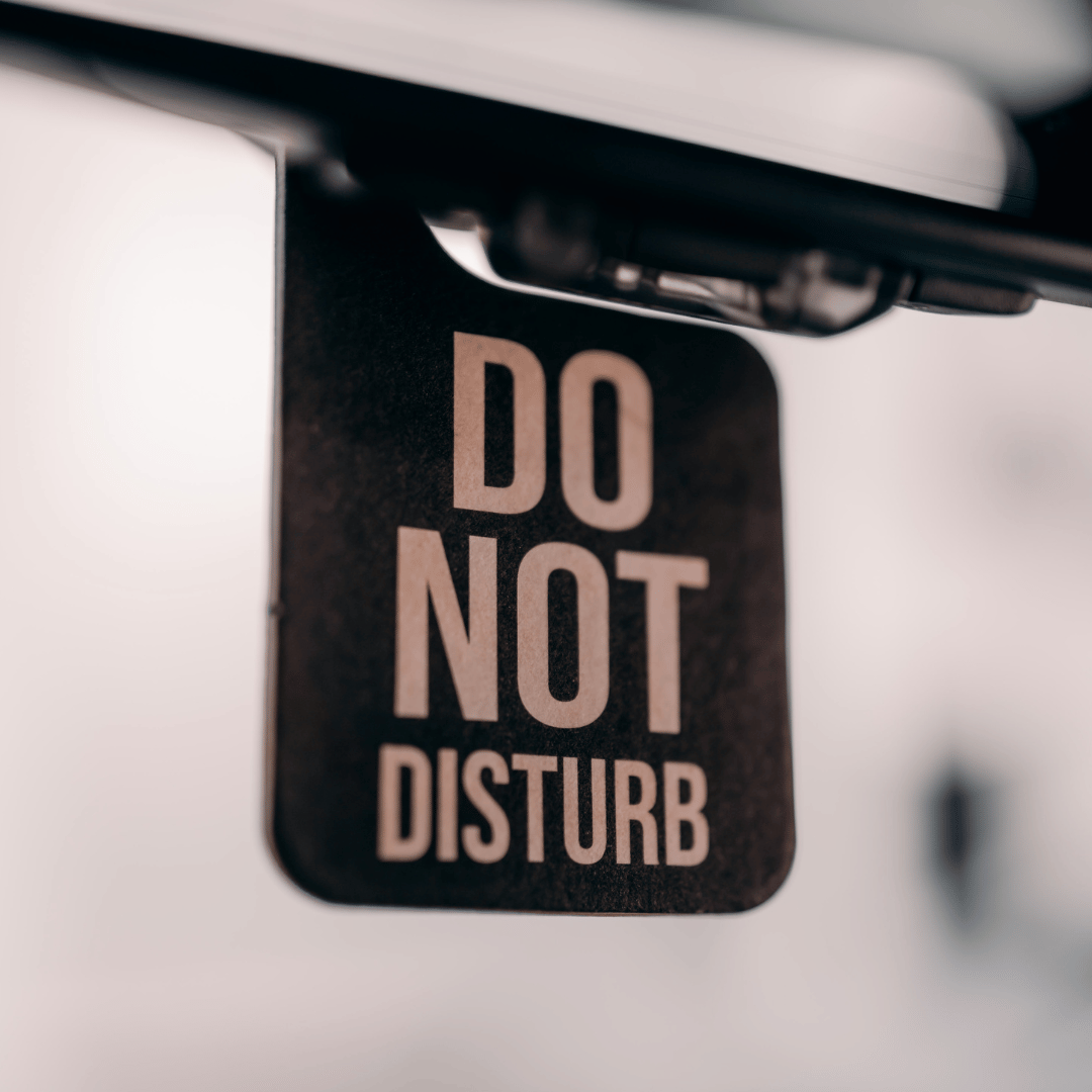 DO NOT DISTURB