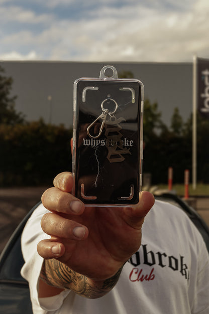 Alu Keychain - Brushed Front