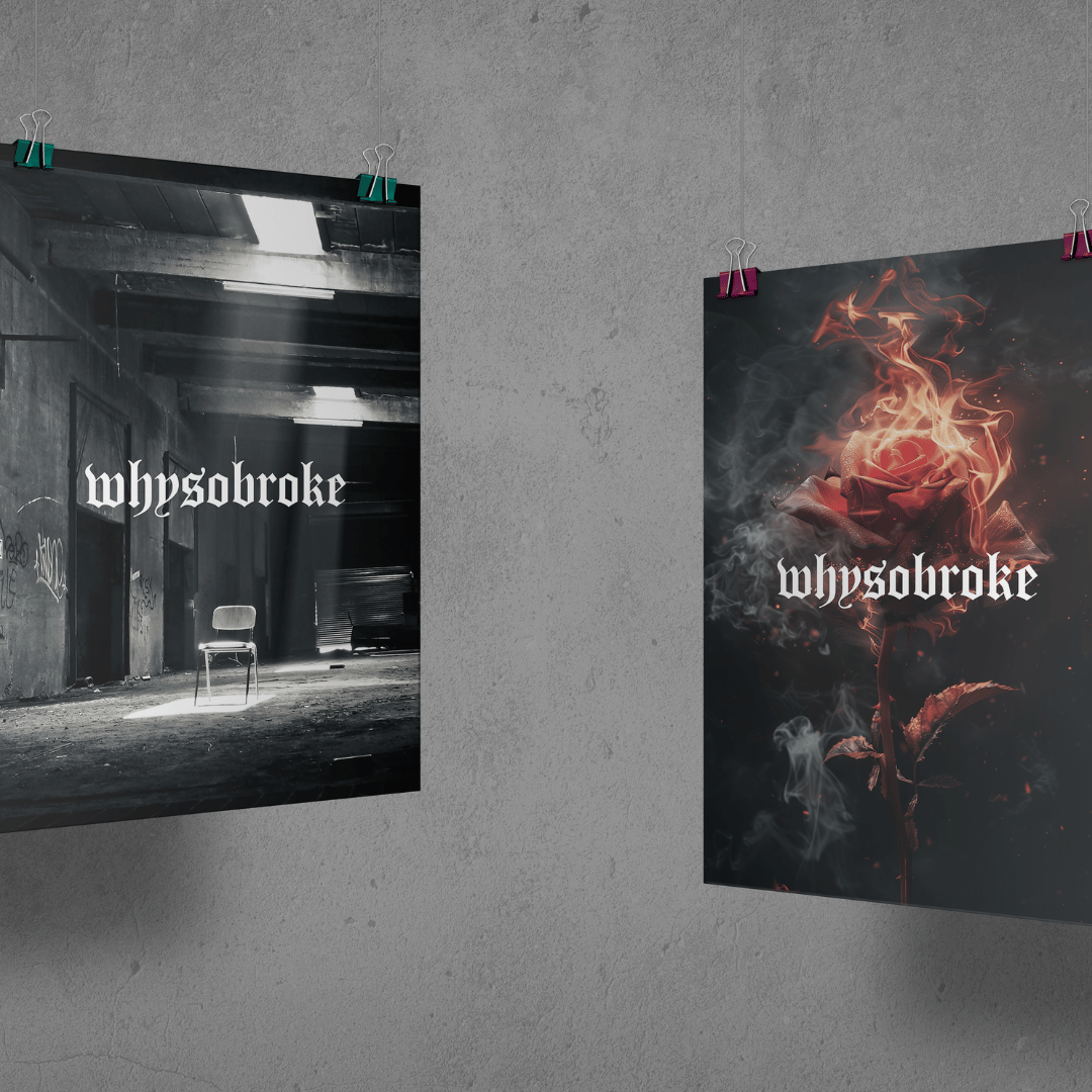 whysobroke Poster Set