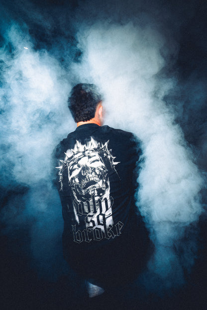 The Nun Shirt - Black washed