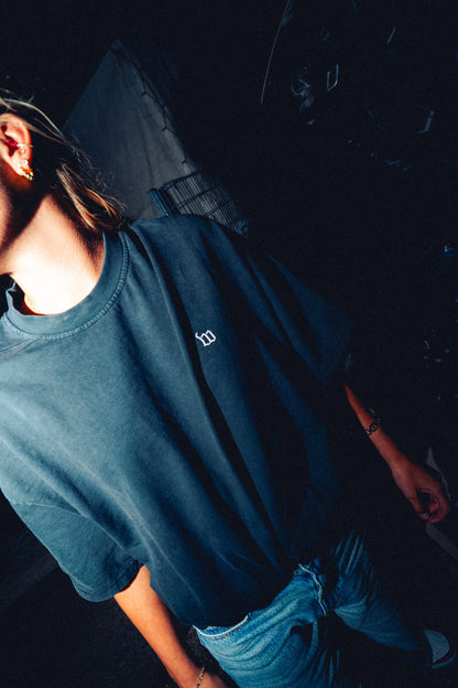 The Nun Shirt - Black washed