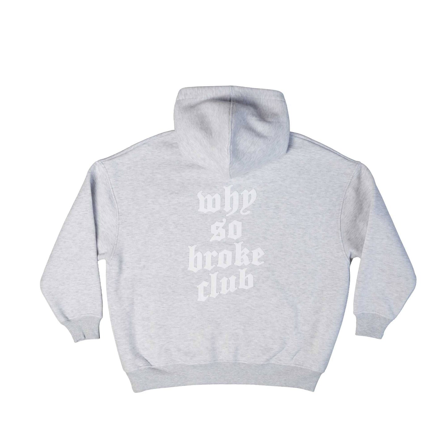 Grey Melange Hoodie