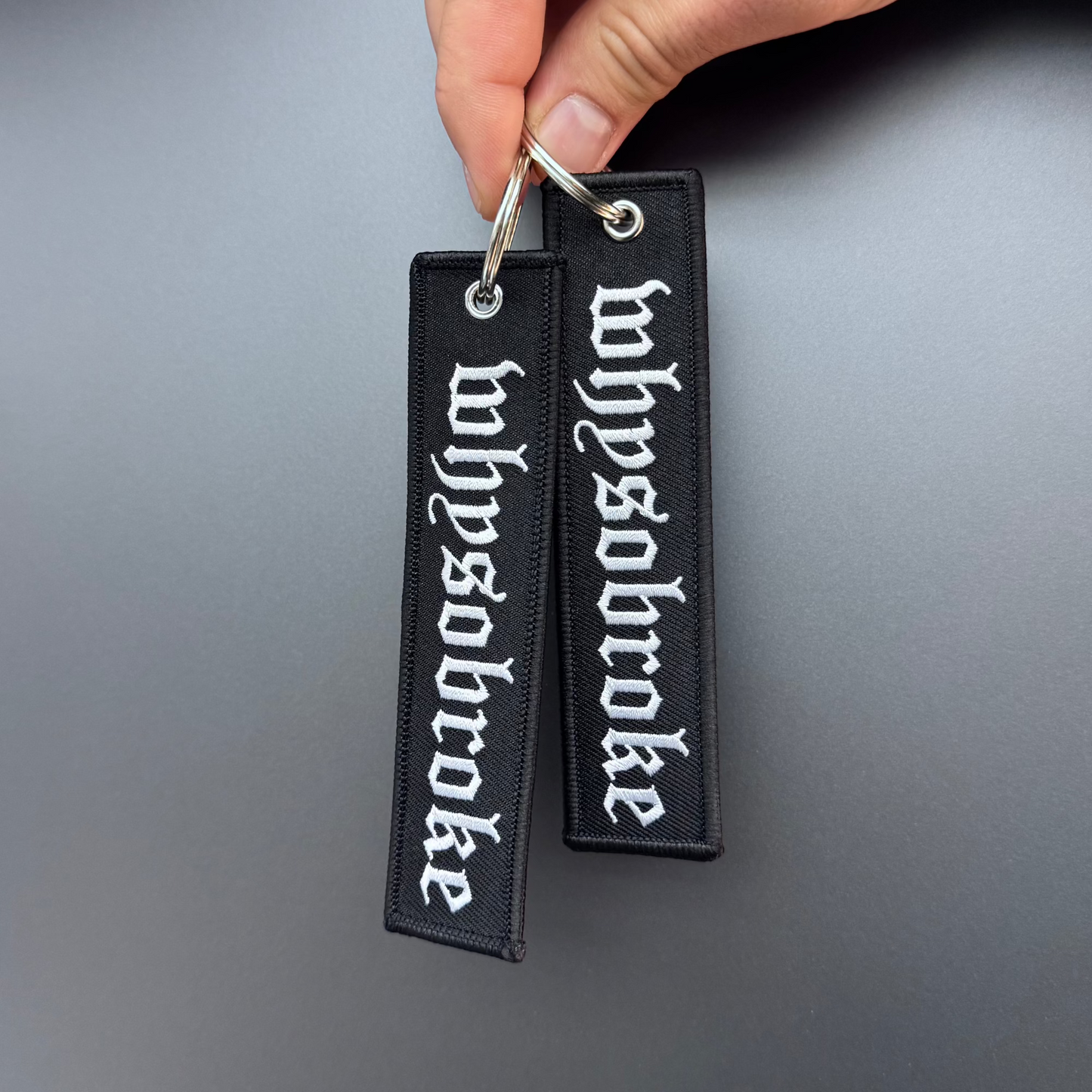 Whysobroke Keychain