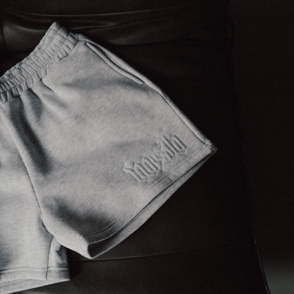Grey Melange Short