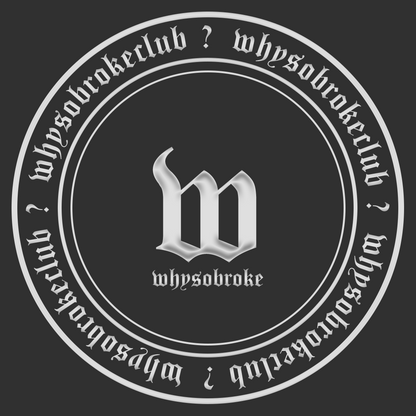 Whysobroke Sticker Rund